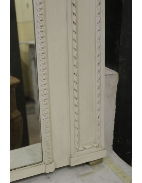 015G TUTTO INTAGLIO SU LEGNO PER QUESTA CAMINIERA A PANNELLO