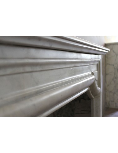 300 ANTIQUE LOUIS XIV "BOUDIN" FIREPLACE MANTEL...