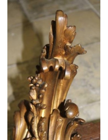 052 BELLISSIMA COPPIA ROCAILLE DI ALARI DORATI...