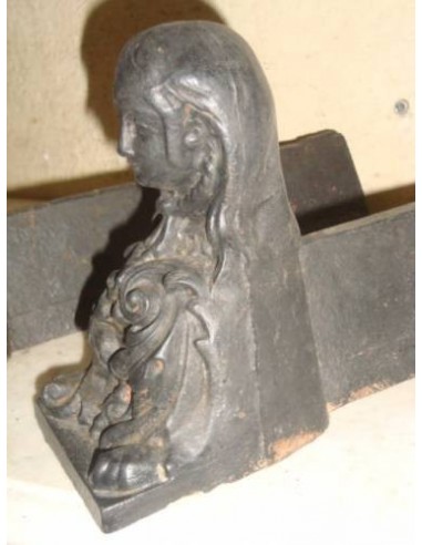 020 "FIGURINES" IN GHISA D'ARTE PER CAMINETTO