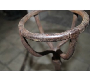 018 MONUMENTALE COPPIA DI ALARI PER CAMINO 2