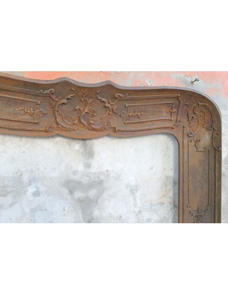 CG 038 GRANDISSIMO EPPUR SNELLISSIMO CONTROCUORE BAROCCO IN GHISA D'ARTE