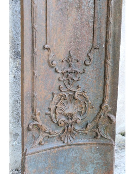 CG 038 GRANDISSIMO EPPUR SNELLISSIMO CONTROCUORE BAROCCO IN GHISA D'ARTE