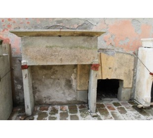 Antique Italian fireplace mantel of small size and excellent value for money.
