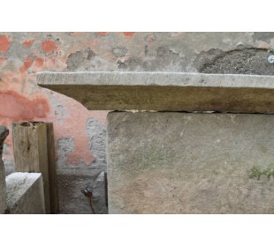 Antique Italian fireplace mantel of small size and excellent value for money. 2