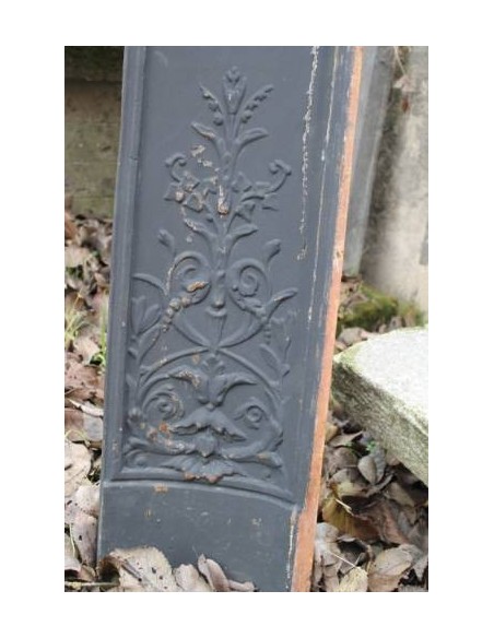 CG 020 NEOCLASSICAL CAST IRON INSERT FOR LOUIS XVI MARBLE MANTELPIECES
