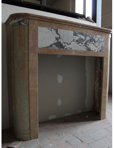 710 ART DECO "GRAPPE DE RAISIN" MANTEL IN...