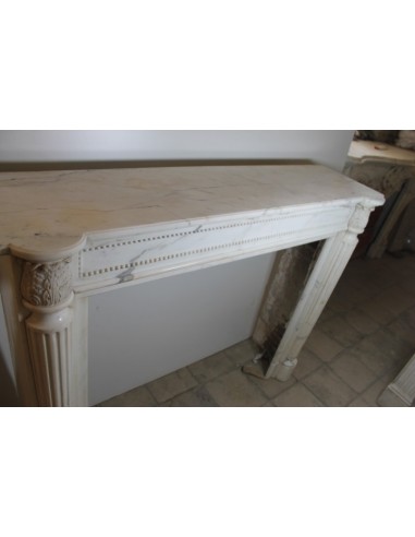 246 ANTIQUE ELEGANT NEOCLASSICAL FIREPLACE...