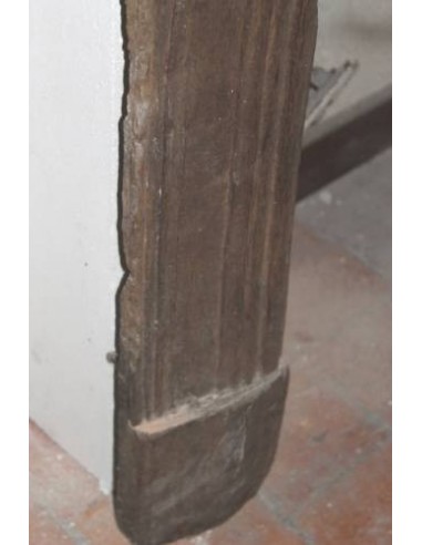 1001 ANTIQUE “VINE BRANCH” FIREPLACE, CARVING...