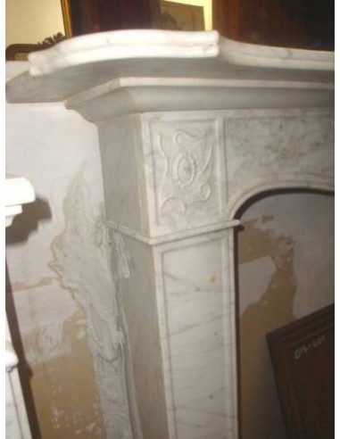 ANTIQUE PIEDMONTESE FIREPLACE, BETWEEN ART...