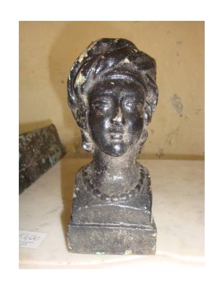 059 "DONNA ORIENTALE" IN GHISA D'ARTE PER IL VOSTRO CAMINO