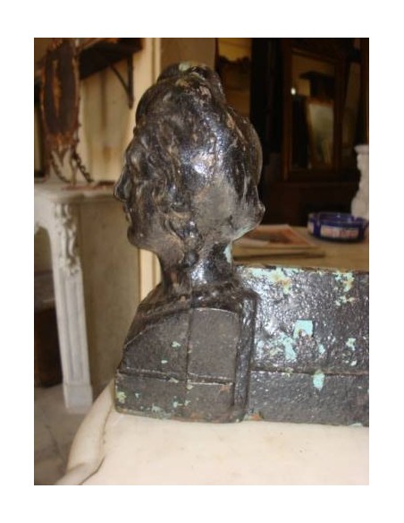 059 "DONNA ORIENTALE" IN GHISA D'ARTE PER IL VOSTRO CAMINO